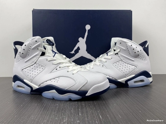 MaikeSneakers CT8529-141 (2022) Midnight Retro Navy Jordan 6 0802